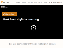 Tablet Screenshot of 42functions.nl